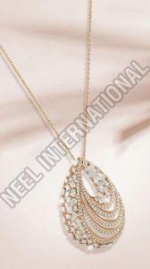 Luxury Diamond Chain Pendant