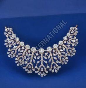 Modern Diamond Pendant