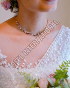 Real Diamond Gold Necklace