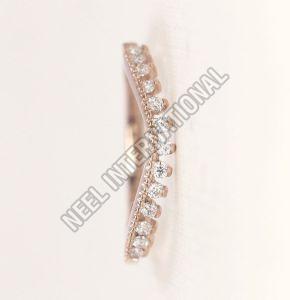 Rose Gold Solitaire Diamond Ring
