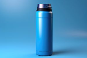 Blue Insulated Travel Flask