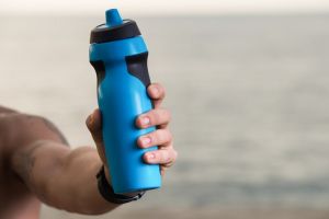 Blue Sports Sipper Bottle