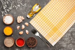 Checkered Cotton Kitchen Towel