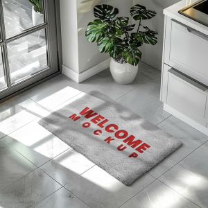 Printed Welcome Door Mat
