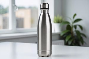 Silver Vacuum Water Bottle