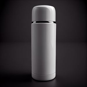 White Executive Thermos Flask