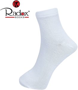 White School Socks