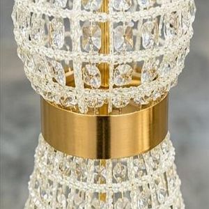 Acrylic Patta Glass Crystal Light Chandelier