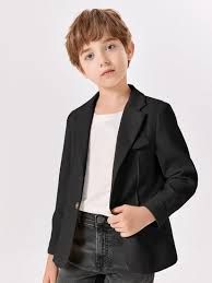 Boys Kids Black Kids Blazer