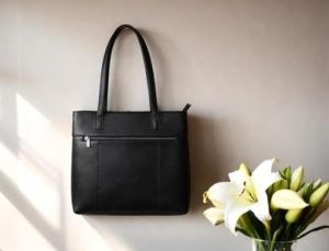 Ladies Leather Office Tote Handbag