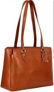 Ladies Leather Shoulder Tote Bag