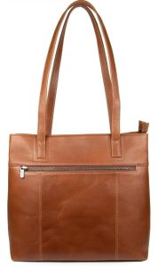 Ladies Premium Original Leather Classic Office Tote Handbag