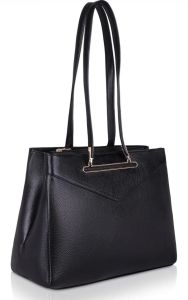 Ladies Premium Original Leather Multi-Compartment Tote Handbag