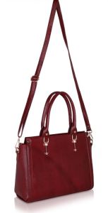 Ladies Premium Original Leather Structured Office Tote Bag