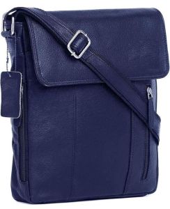 Men&Rsquo;S Premium Original Leather Messenger Bag