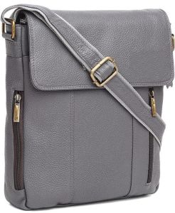 Men&Rsquo;S Premium Original Leather Messenger Bag
