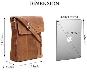 Premium Original Leather Messenger Bag