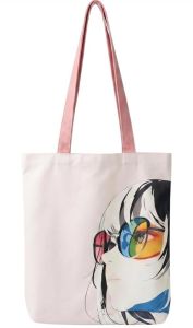 Premium Printed Cotton Canvas Tote Bag