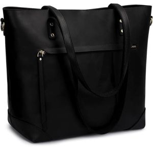 Women&Rsquo;S Premium Crazy Horse Leather Office Tote Bag