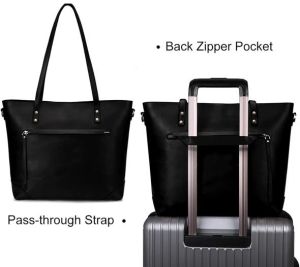 Women&Rsquo;S Premium Crazy Horse Leather Office Tote Bag