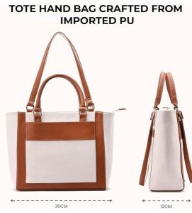 Women&Rsquo;S Premium Dual Handle Office Tote Bag