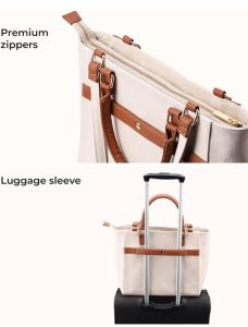 Women&Rsquo;S Premium Dual Handle Office Tote Bag