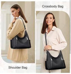 Women&Rsquo;S Premium Genuine Leather Shoulder &AMP; Crossbody Bag