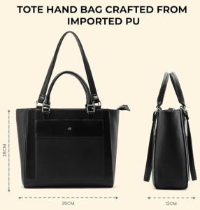 Women&Rsquo;S Premium Office Tote Handbag with Luggage Sleeve