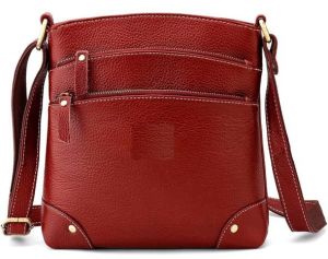 Women&Rsquo;S Premium Original Leather Crossbody Sling Bag
