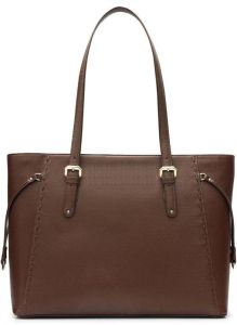 Women&Rsquo;S Premium Textured Leather Office Tote Bag