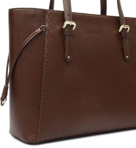 Women&Rsquo;S Premium Textured Leather Office Tote Bag