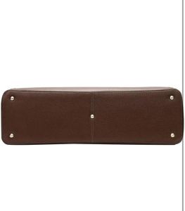 Women&Rsquo;S Premium Textured Leather Office Tote Bag