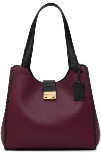 Women&Rsquo;S Premium Textured Leather Shoulder Tote Bag