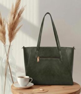 Women&Rsquo;S Premium Vegan Leather Office Tote Bag