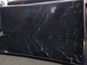 Mercury Black Marble Slab