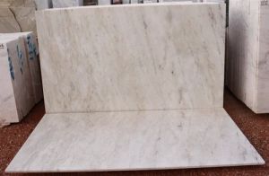 White Katni Marble Slab