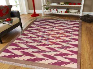Traditional Dhurrie Floor Mat