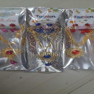 Artificial Fancy Stone Jewellery Set