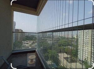 SS304 Stainless Steel Invisible Balcony Grill