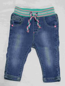 Blue Stretched Baby Denim Jeans