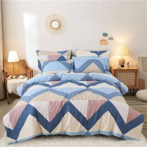 Cotton Printed Comforter Set With Bed Sheet