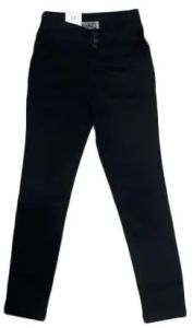 Ladies Black Comfort Fit Jeans