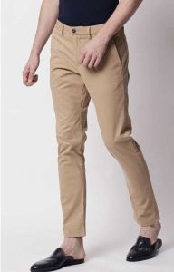 Mens Plain Casual Trouser