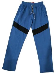 Mens Sky Blue Regular Fit Cotton Lower