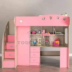 Kids Bunk Bed with Storage