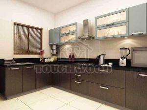 L Shape Modular Kitchen