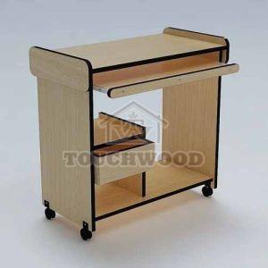 Office Computer Wooden Table