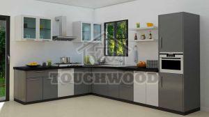 PVC Modular Kitchen Cabinet