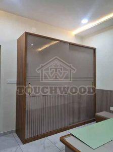 Sliding Door Wooden Wardrobe