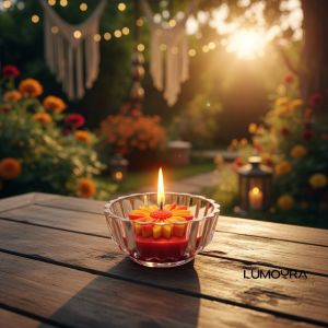 Daisy Bowl Candle
